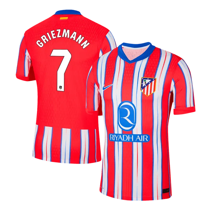 GRIEZMANN #7 Atletico Madrid Home Player Version Jersey