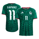 S.GIMENEZ #11 Mexico Home Player Version Jersey World Cup 2026
