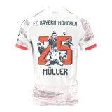 MÜLLER Special #25 Bayern Munich Away Special Soccer Jersey 2025/26