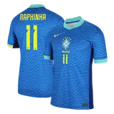 RAPHINHA #11 Brazil Away Soccer Jersey Copa America