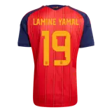 LAMINE YAMAL #19 Spain Home Soccer Jersey 2026