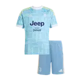 Juventus Away Kids Soccer Jerseys Kit 2025/26