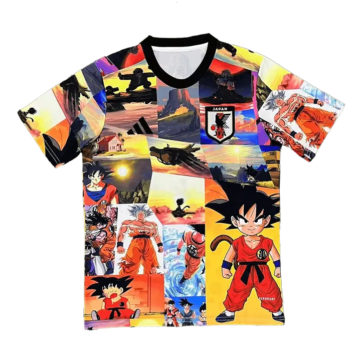 Japan X Dragon Ball Soccer Jersey
