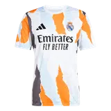 Real Madrid Pre-Match Soccer Jersey White