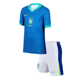 Brazil Away Kids Soccer Jerseys Kit Copa America