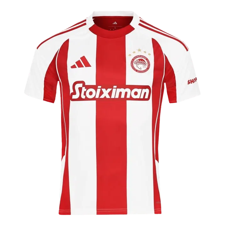 Olympiacos Home Soccer Jersey 2025/26