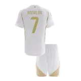 RONALDO #7 Al Nassr Third Away Kids Soccer Jerseys Kit - ACL