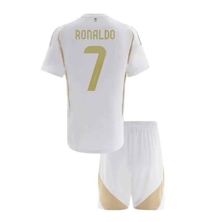 RONALDO #7 Al Nassr Third Away Kids Soccer Jerseys Kit - ACL