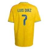 LUIS DíAZ #7 Colombia Home Soccer Jersey World Cup 2026