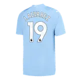 J.ALVAREZ #19 Manchester City Home Soccer Jersey 2023/24