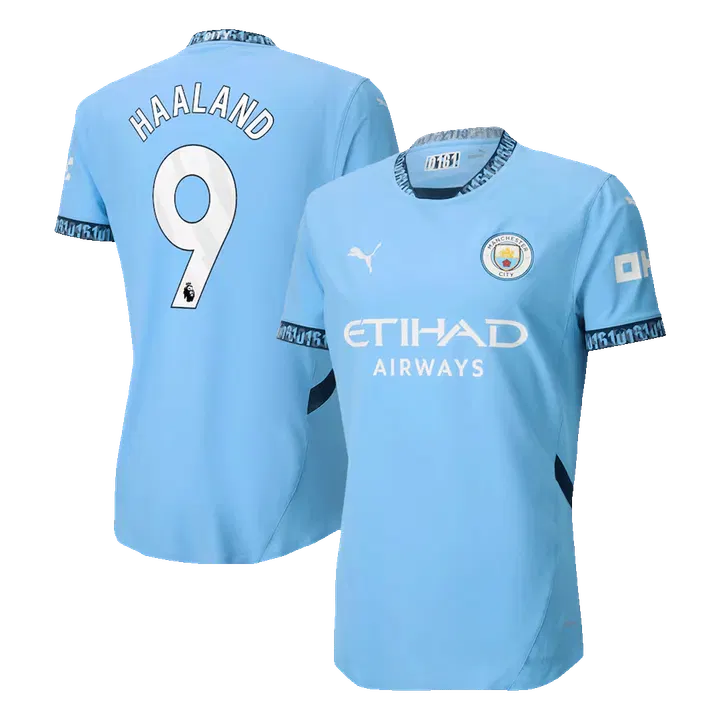 HAALAND #9 Manchester City Home Player Version Jersey