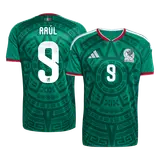Raúl #9 Mexico Home Soccer Jersey World Cup 2026