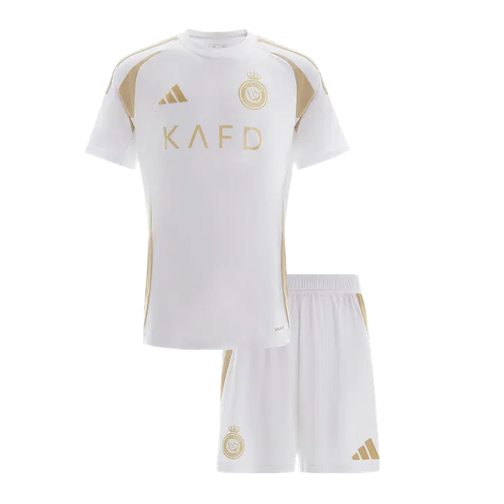 Al Nassr Third Away Kids Soccer Jerseys Kit