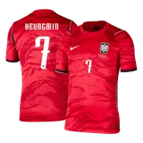 HEUNGMIN #7 South Korea Home Soccer Jersey World Cup 2026