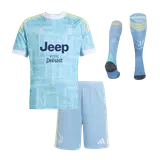 Juventus Away Kids Soccer Jerseys Full Kit 2025/26