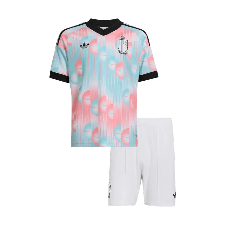 Belgium Away Kids Soccer Jerseys Kit World Cup 2026