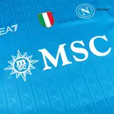 Napoli Home inspired Soccer Jersey 2025/26