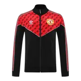 Manchester United Jacket Tracksuit 2025/26 Red&Black