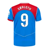 SØRLOTH #9 Atletico Madrid Third Away Soccer Jersey 2025/26