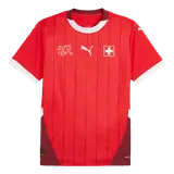 Switzerland Home Soccer Jersey EURO