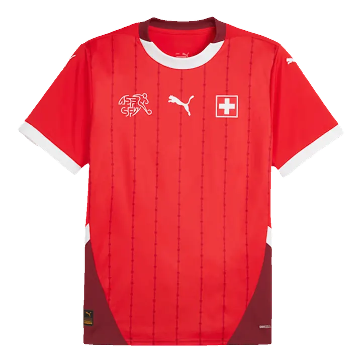Switzerland Home Soccer Jersey EURO