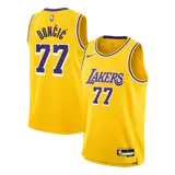 Dončić #77 Los Angeles Lakers Swingman NBA Jersey - Icon Edition