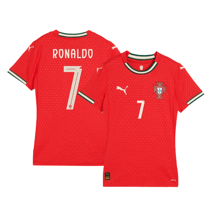 RONALDO #7 Women's Portugal Home Jersey 2025
