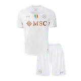 Napoli Away Kids Soccer Jerseys Kit 2025/26