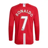 Retro Soccer Jersey RONALDO #7 Manchester United Home Long Sleeve 2007/08