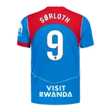 SØRLOTH #9 Atletico Madrid Third Away Player Version Jersey 2025/26