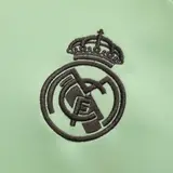 Real Madrid 1/4 Zip Tracksuit 2025/26 Kids Green