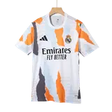 Real Madrid Pre-Match Soccer Jersey White