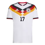 WIRTZ #17 Germany Home Soccer Jersey World Cup 2026