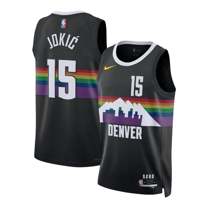 Jokić #15 Denver Nuggets Swingman NBA Jersey 2025/26 - City Edition
