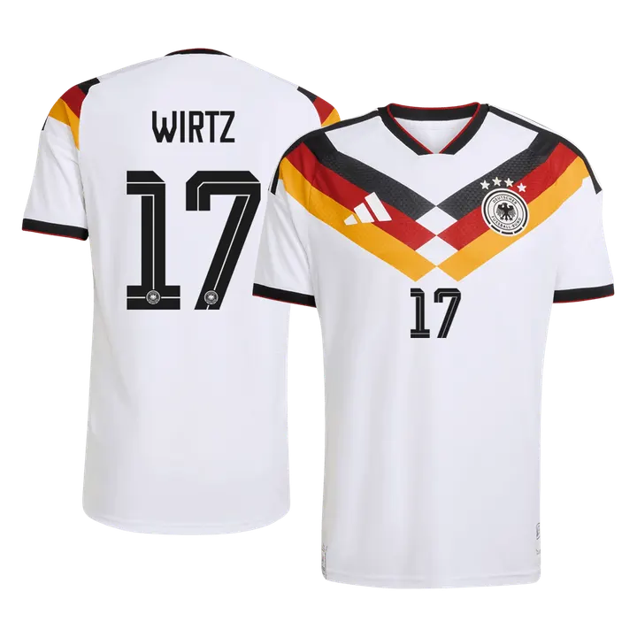 WIRTZ #17 Germany Home Player Version Jersey World Cup 2026