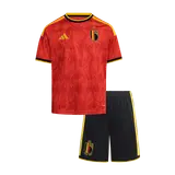 Belgium Home Kids Soccer Jerseys Kit World Cup 2026