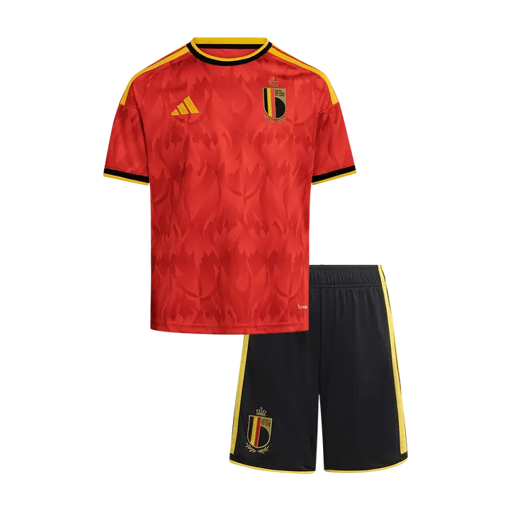 Belgium Home Kids Soccer Jerseys Kit World Cup 2026