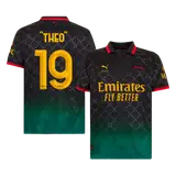 "THEO" #19 AC Milan Fourth Away Soccer Jersey