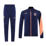 Barcelona Jacket Tracksuit 2025/26 Navy&Orange