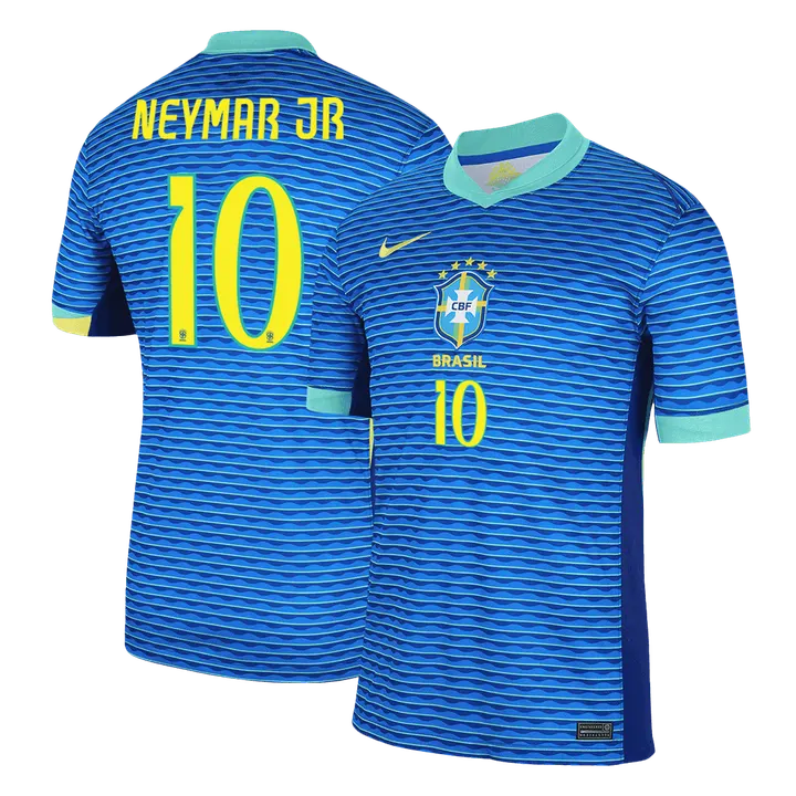 NEYMAR JR #10 Brazil Away Soccer Jersey