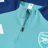 Arsenal 1/4 Zip Tracksuit 2025/26 Kids Green