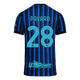 PAVARD #28 Inter Milan Home inspired Soccer Jersey 2025/26