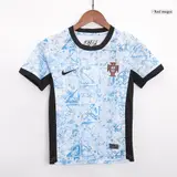 Portugal Away Kids Soccer Jerseys Full Kit EURO
