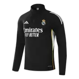 Real Madrid 1/4 Zip Tracksuit 2025/26 Kids Black