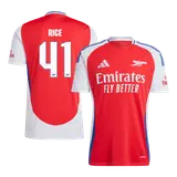 RICE #41 Arsenal Home Soccer Jersey -UCL