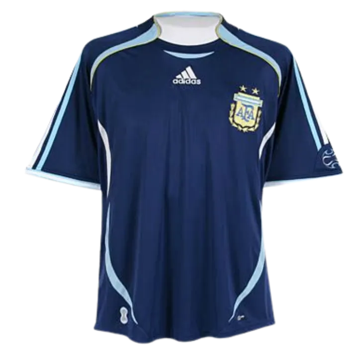 Retro Soccer Jersey Argentina Away 2006