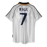 Retro Soccer Jersey RAUL #7 Real Madrid Home 1999/00