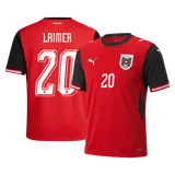 LAIMER #20 Austria Home Soccer Jersey World Cup 2026
