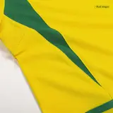 Retro Soccer Jersey CAFU #2 Brazil Home 2002/03