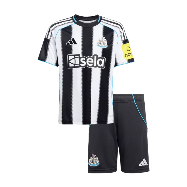 Newcastle United Home Kids Soccer Jerseys Kit 2025/26